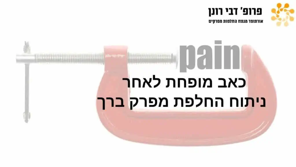 ניתוחי החלפת ירך וברך בהובלת פרופ' רונן דבי, מומחה להחלפות מפרקים